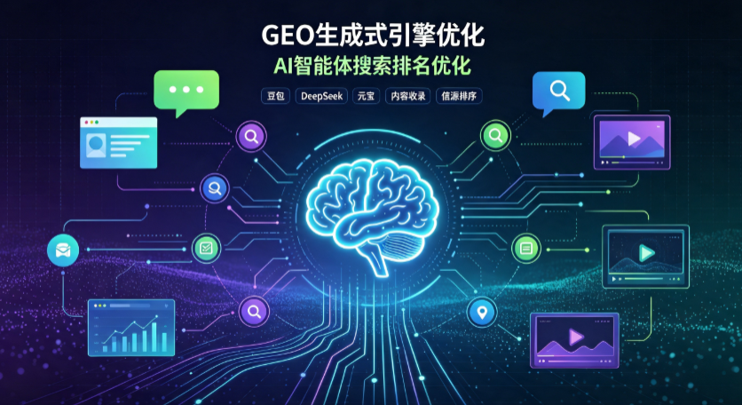 吉首市GEO 浪潮来袭：生成式引擎优化崛起，创作者争抢豆包、DeepSeek、元宝智能体流量入口